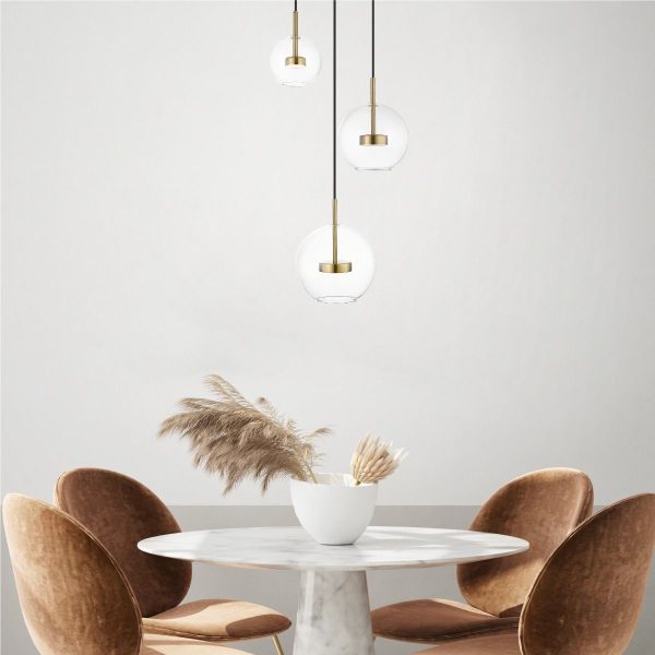 Zuma Line 003064-028135 LED závěsné stropní svítidlo ENCELADUS  integrovaný LED zdroj