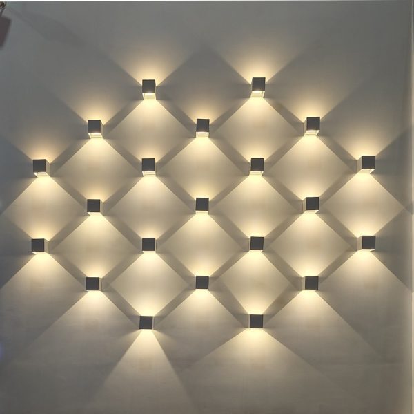 08510L LED venkovní nástěnné svítidlo DICE | 6W integrovaný LED zdroj | 340lm