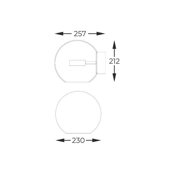 Zuma Line 003064-028137 LED nástěnné svítidlo ENCELADUS  integrovaný LED zdroj
