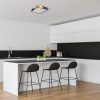 Italux PLF-13187-BK-WO LED přisazené stropní svítidlo Santer | 24W LED | 2400lm | 3000K