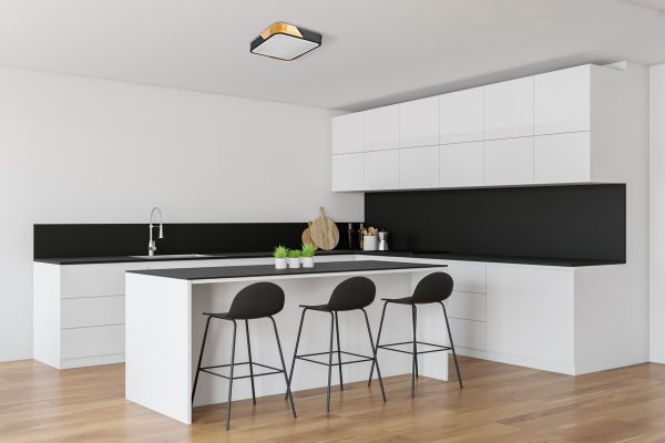 Italux PLF-13187-BK-WO LED přisazené stropní svítidlo Santer | 24W LED | 2400lm | 3000K