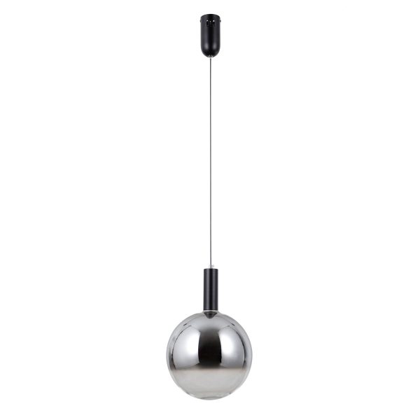 Italux PND-34378-1L-BK LED závěsné stropní svítidlo Strela | 5W LED | 455lm | 3000K
