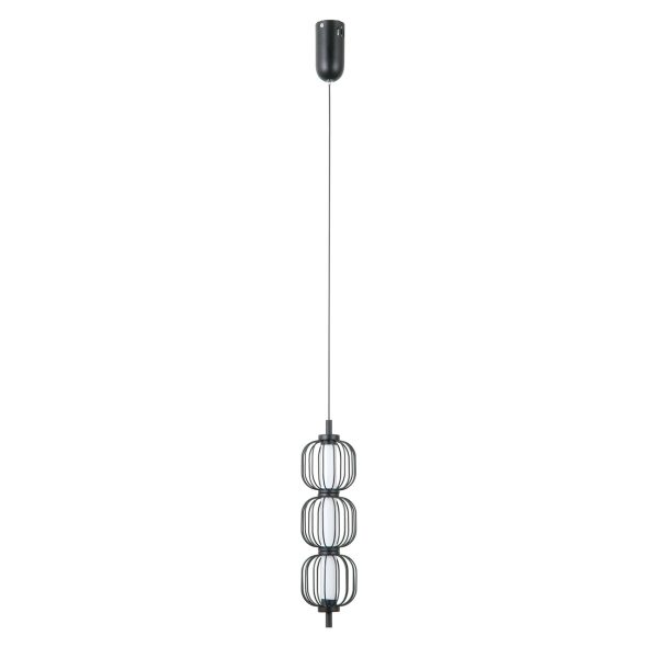 Italux PND-34405-3V-BK LED závěsné stropní svítidlo Pedro | 12W LED | 764lm | 3000K