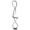 Globo SWIRL 67341SS LED stojací lampa | 36W LED | 1810lm | 4000K