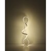 Globo SWIRL 67341SS LED stojací lampa | 36W LED | 1810lm | 4000K