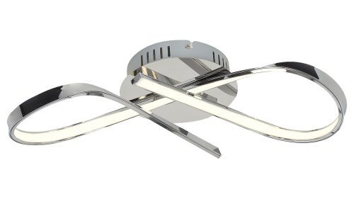 Rabalux 2187 Aniela LED Moderní stropní svítidlo | Přírodní bílá | 20W | Chrom | Kov