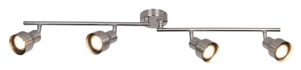 Rabalux 3186 Blake Vnitřní osvětlení | GU10 | Chrom | Kov