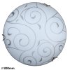 Rabalux 3852 Harmony Lux Stropní svítidlo | E27 | Bílá | Chrom | Kov