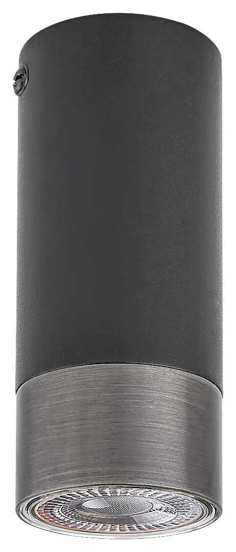 Rabalux 5074 Zircon Moderní stropní svítidlo | GU10 | Černá | Kov | Stříbrná
