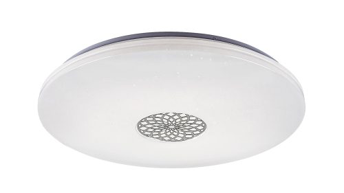 Rabalux 5365 Ophelia Smart LED Vnitřní osvětlení | RGB | Variabilní | Stmívatelné | 40W | Bílá | Chrom | Kov