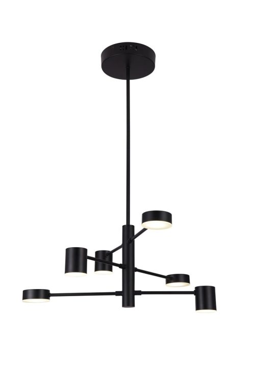 Rabalux 6355 Solomon LED Moderní stropní svítidlo | Přírodní bílá | 30W | Černá