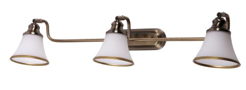 Rabalux 6547 Grando Vnitřní osvětlení | E14 | Barevný kov | Bílá | Bronz