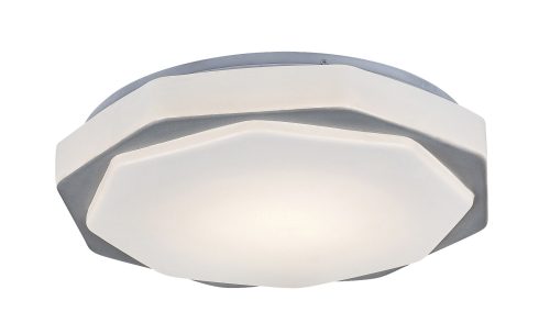Rabalux 71046 Dettora LED Moderní stropní svítidlo | Variabilní | Stmívatelné | 18W | Bílá | Šedá