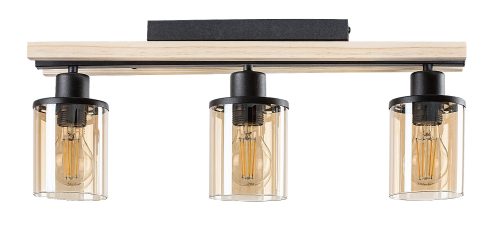 71083-1_fhd Rabalux 71083 Niylah Moderní stropní svítidlo | E27 | Černá