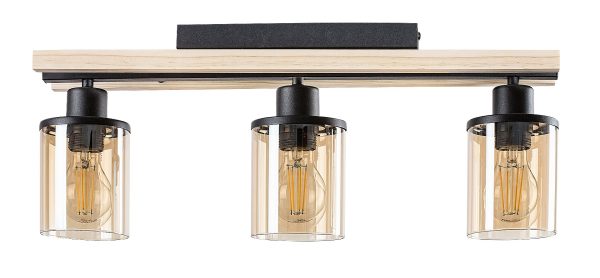 71083-1_fhd Rabalux 71083 Niylah Moderní stropní svítidlo | E27 | Černá