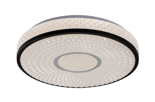 Rabalux 71137 Sedona2 LED Moderní stropní svítidlo | Přírodní bílá | 24W | Bílá | Černá