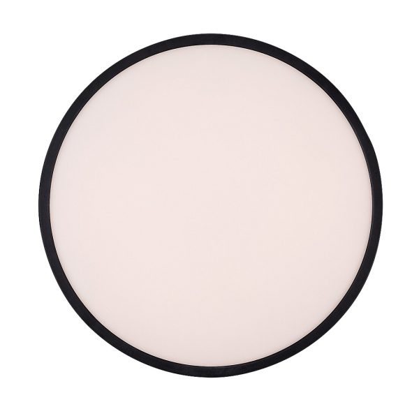 Rabalux 71157 Ezio LED Přisazené stropní svítidlo | Teplá bílá | Stmívatelné | 22W | Bílá | Černá