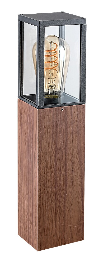 7196-1_fhd Rabalux 7196 Wales Zahradní sloupkové světlo | E27 | Dřevo