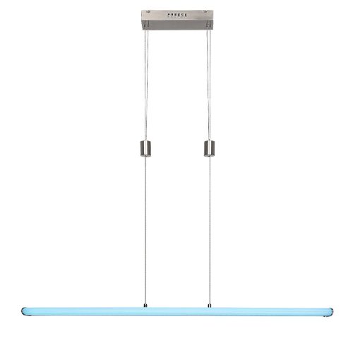 Rabalux 72011 Temperius LED Moderní stropní svítidlo | RGB | Teplá bílá | Stmívatelné | 24W | Bílá | Chrom | Kov
