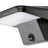 Rabalux 77005 Qesa LED Venkovní světlo s čidlem | Přírodní bílá | 10W | Bílá | Černá