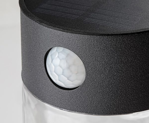 Rabalux 77015 Kapuas LED Venkovní světlo s čidlem | Přírodní bílá | 1,5W | Černá
