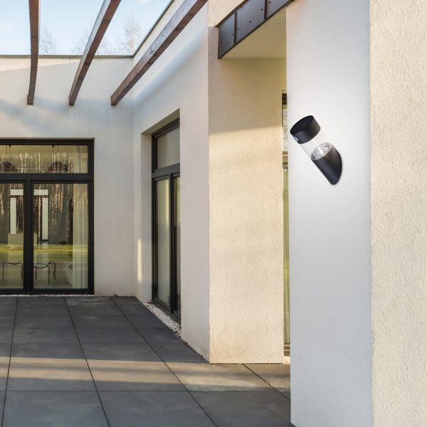 Rabalux 77015 Kapuas LED Venkovní světlo s čidlem | Přírodní bílá | 1,5W | Černá