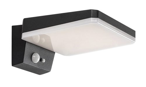 Rabalux 77078 Lasset LED Nástěnné venkovní světlo | Přírodní bílá | Stmívatelné | 44W | Bílá | Černá