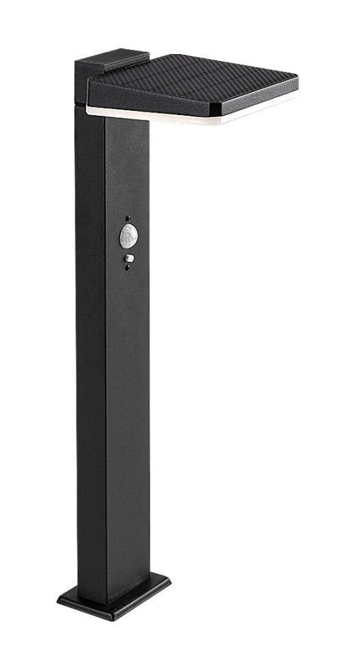 Rabalux 77079 Lasset LED Venkovní světlo s čidlem | Přírodní bílá | Stmívatelné | 44W | Bílá | Černá