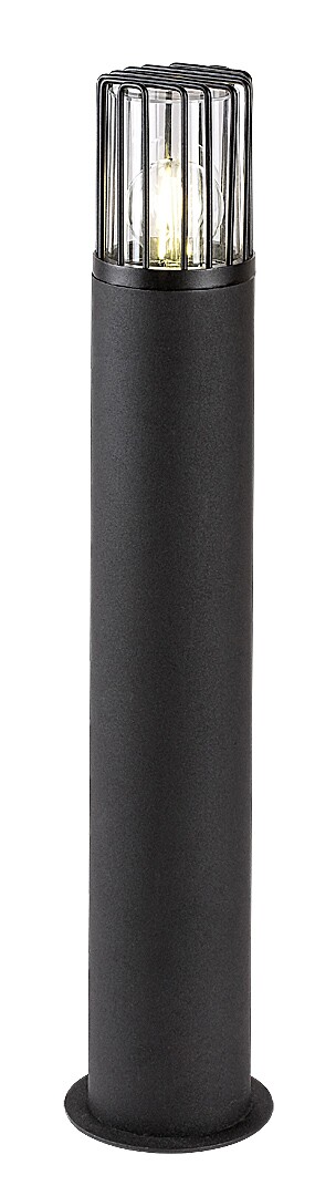 Rabalux 77084 Haren Zahradní sloupkové světlo | E27 | Černá