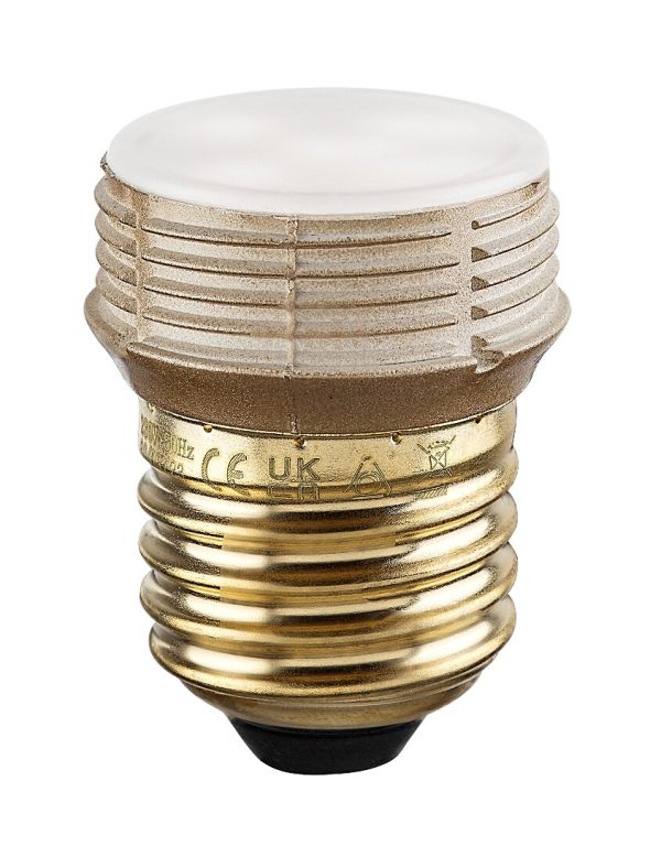 Rabalux 79026 SMD-LED LED žárovka E27 | Teplá bílá | Stmívatelné | 3W | Barevný kov | Zlatá