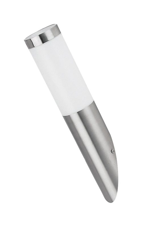 Rabalux 8261 Inox torch Nástěnné venkovní světlo | E27 | Bílá | Chrom | Kov