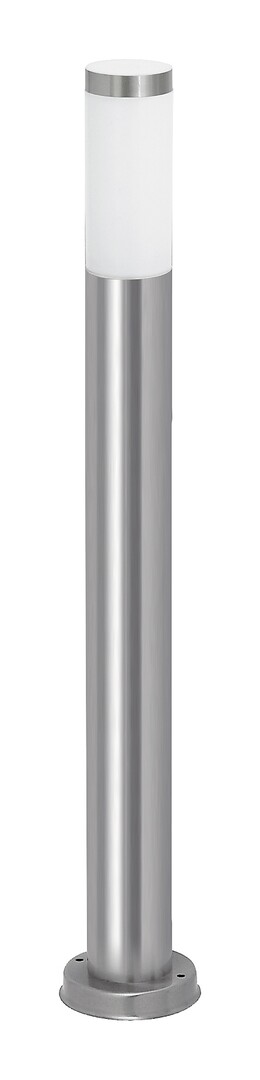 Rabalux 8264 Inox torch Zahradní sloupkové světlo | E27 | Bílá | Chrom | Kov