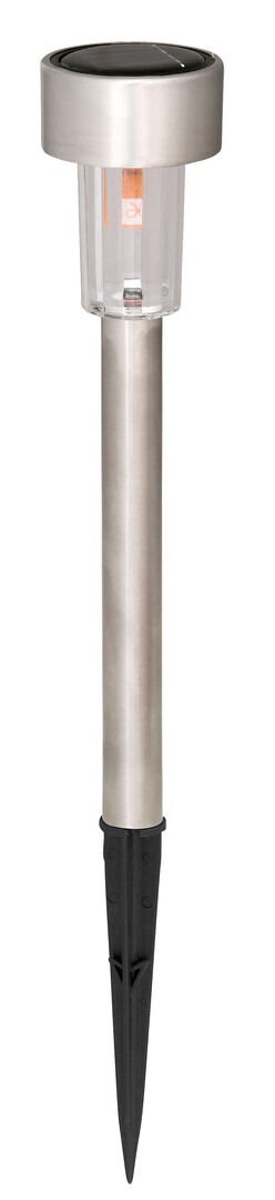 Rabalux 8366 Solar 1 LED venkovní svítidlo | 0,1W | Chrom | Kov | Nerez